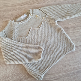 Be Chic | Knitted trui beige