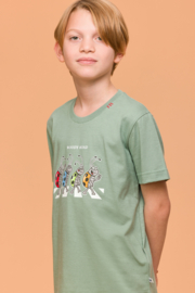 Woody | Jongens-Heren Pyjama, groen