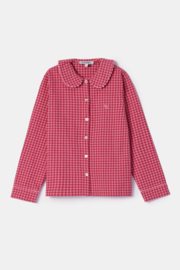 Woody | Meisjes-Dames Pyjama, roze ruitje
