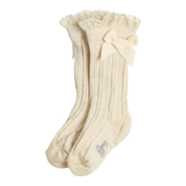 Gymp | Knee socks kite vanille