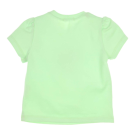 T-shirt Aerobic flowers green