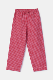 Woody | Meisjes-Dames Pyjama, roze ruitje
