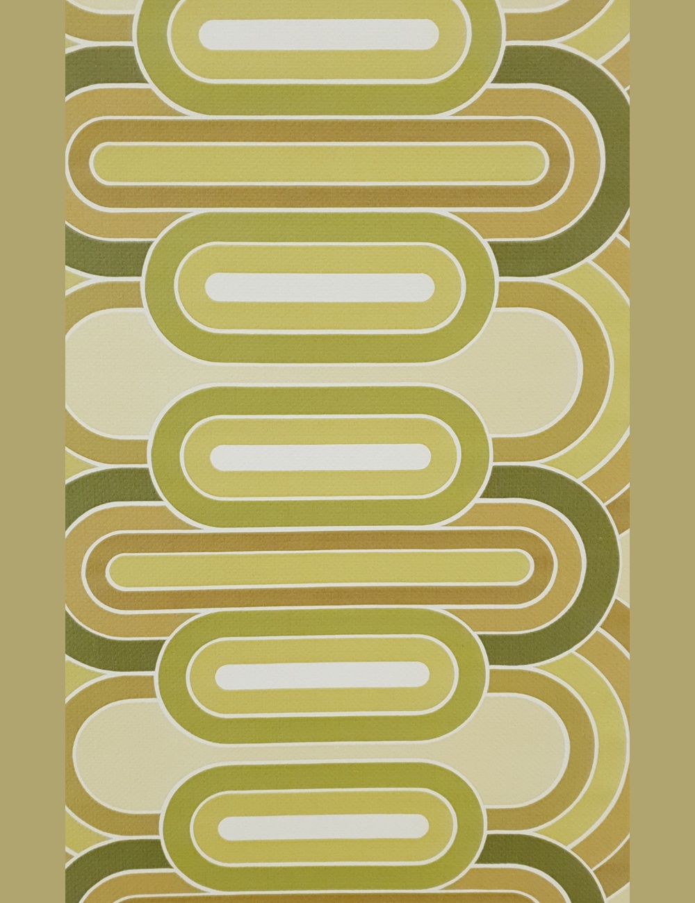 Ovaal patroon groen