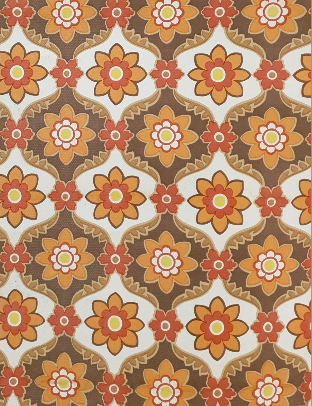 70s geometrisch behang