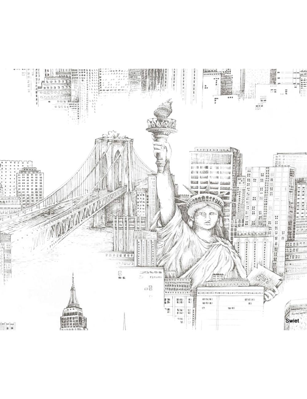 New York behang