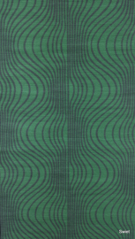 Groen vintage vezelbehang