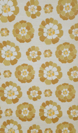 Vintage bloemen behang