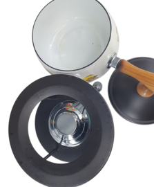 Vintage fonduestel fondueset fonduepan