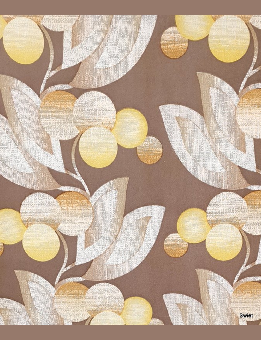 Groovy vintage behang