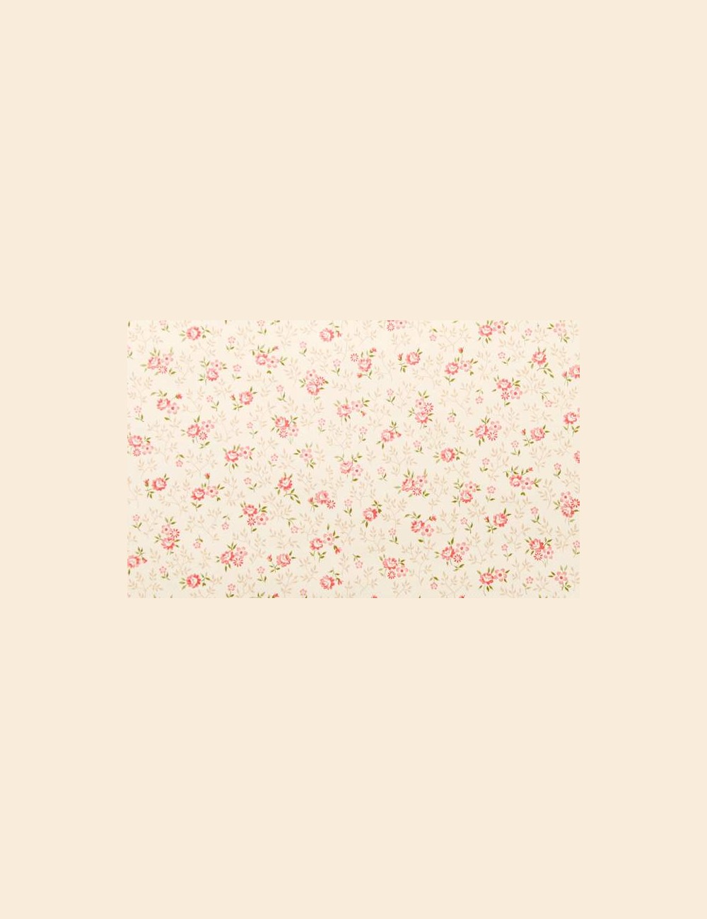 Mini bloemetjesbehang