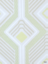 Fris geometrisch behang