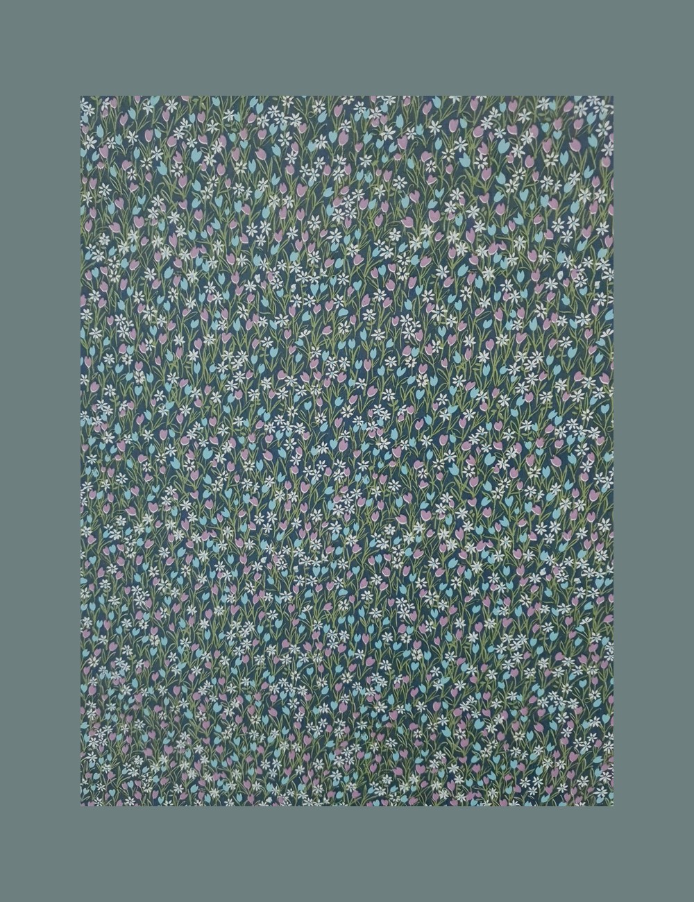 Fleurig bloemetjes behang