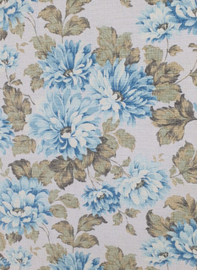 Vintage bloemen behang