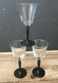 Vintage Luminarc wijnglazen