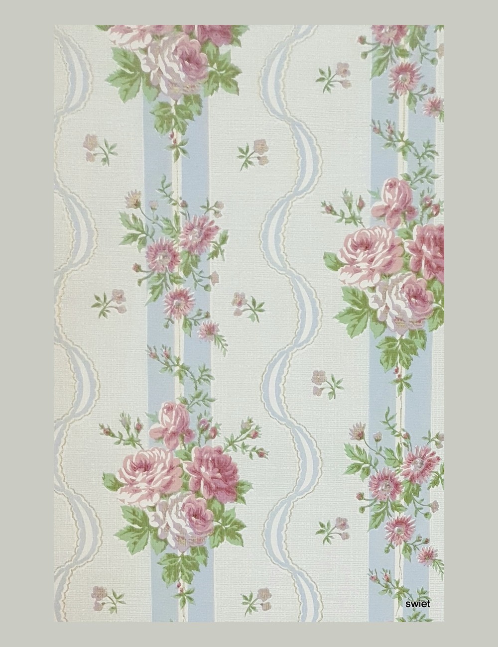 Romantisch rozen behang