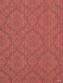 Rood goud barok behang
