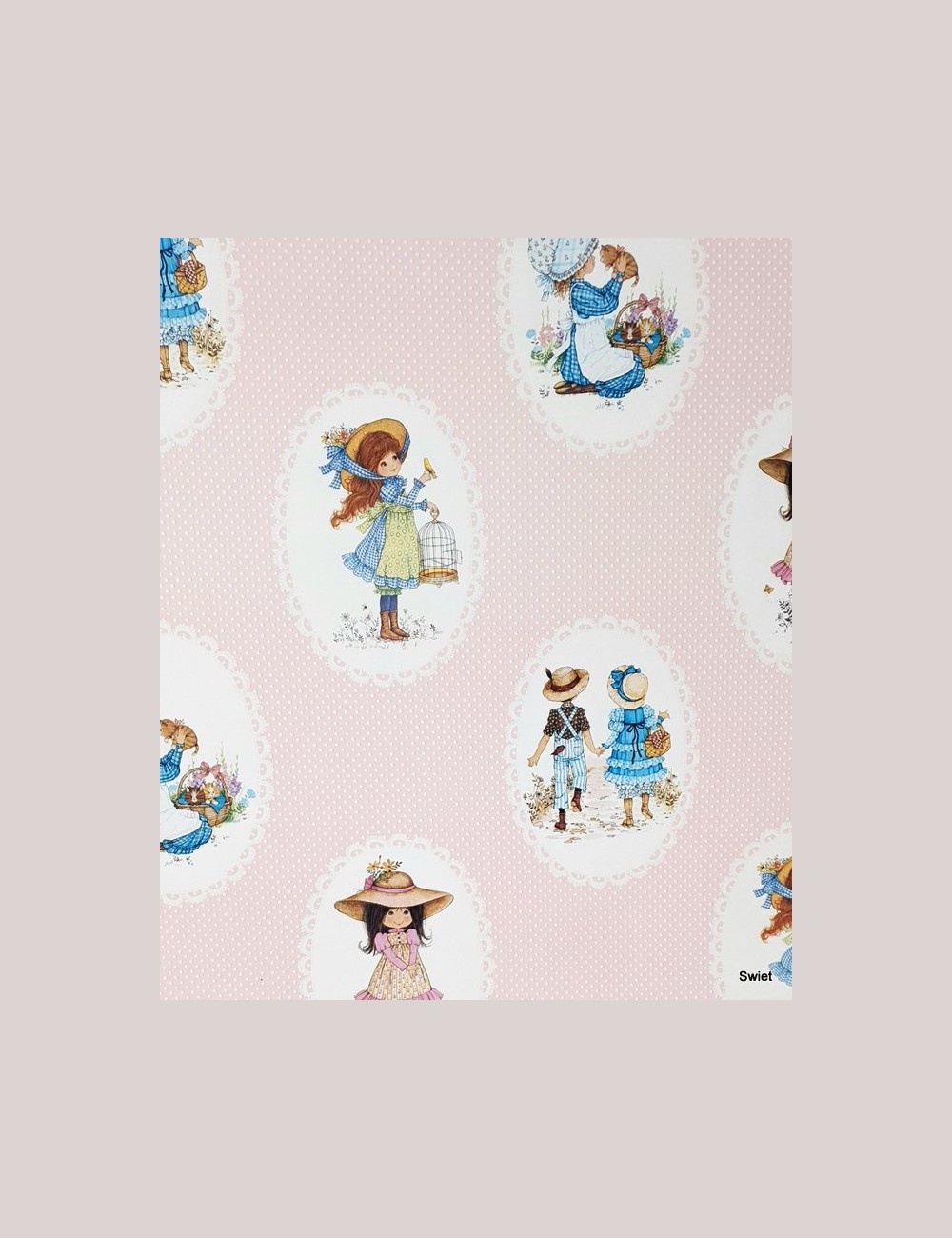 Miss Petticoat behang