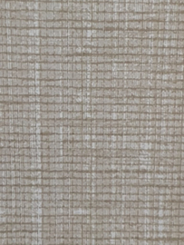 Beige textiellook jutelook behang