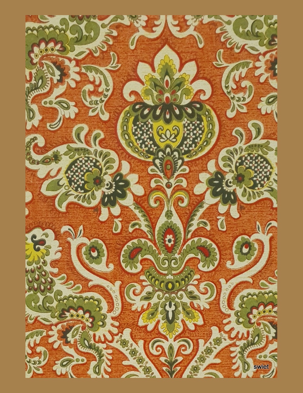 Vintage barokbehang