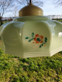 Vintage glazen hanglamp