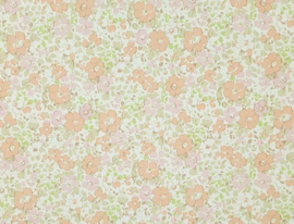 Zacht bloemetjesbehang