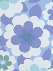 Inke bloemenbehang