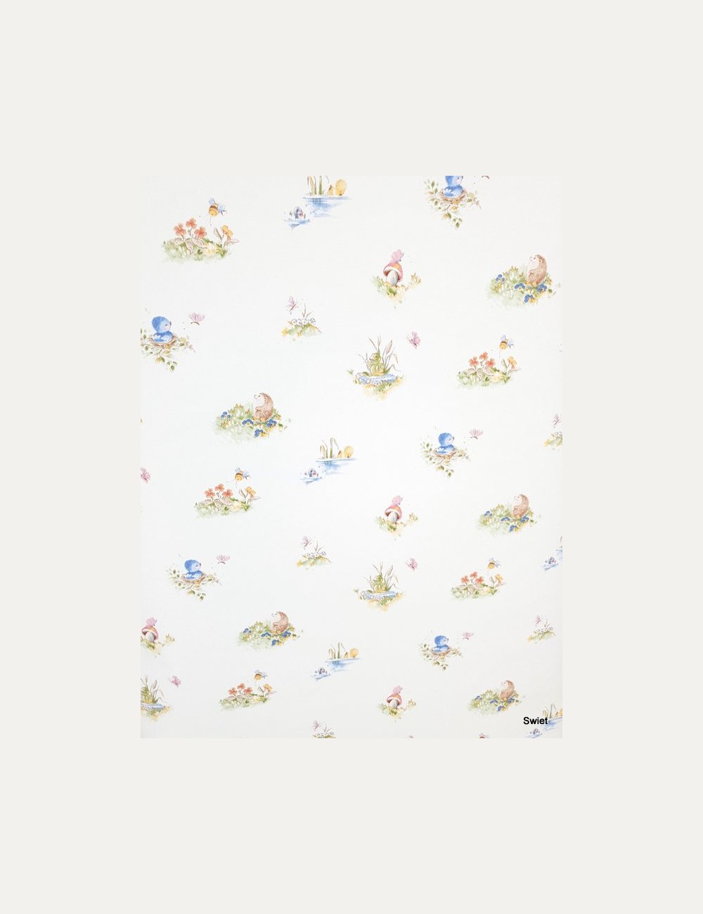 Babykamer behang