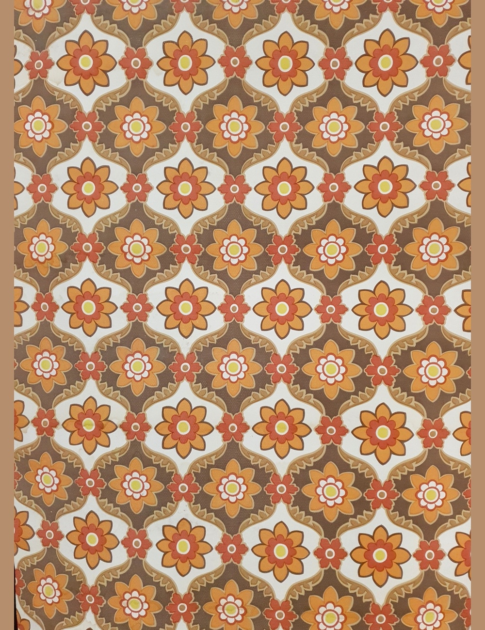 70s geometrisch behang