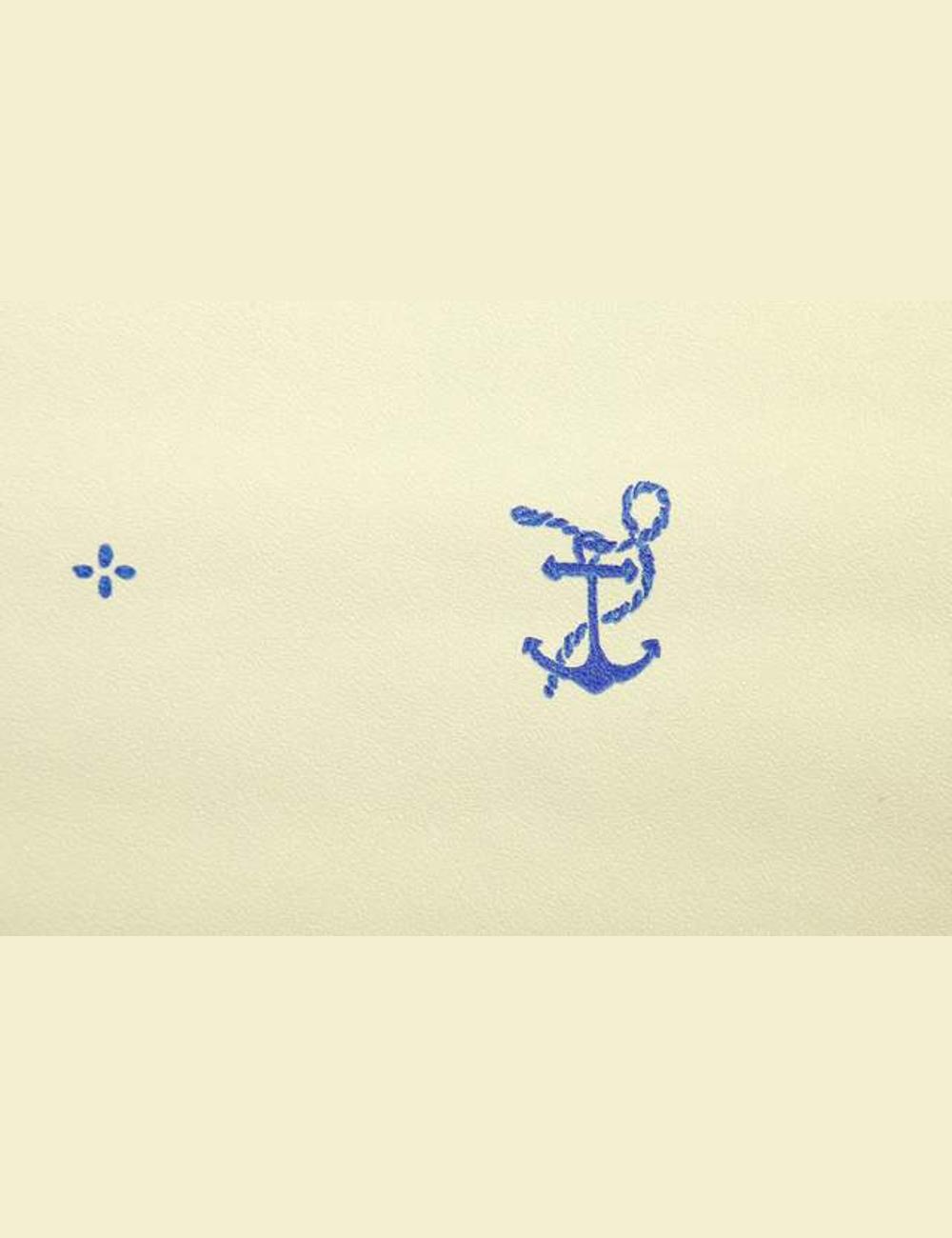 behang met zeeankers zeemansbehang