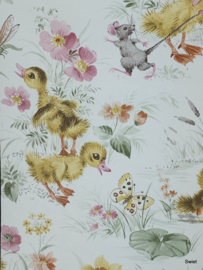 Vintage kinderbehang