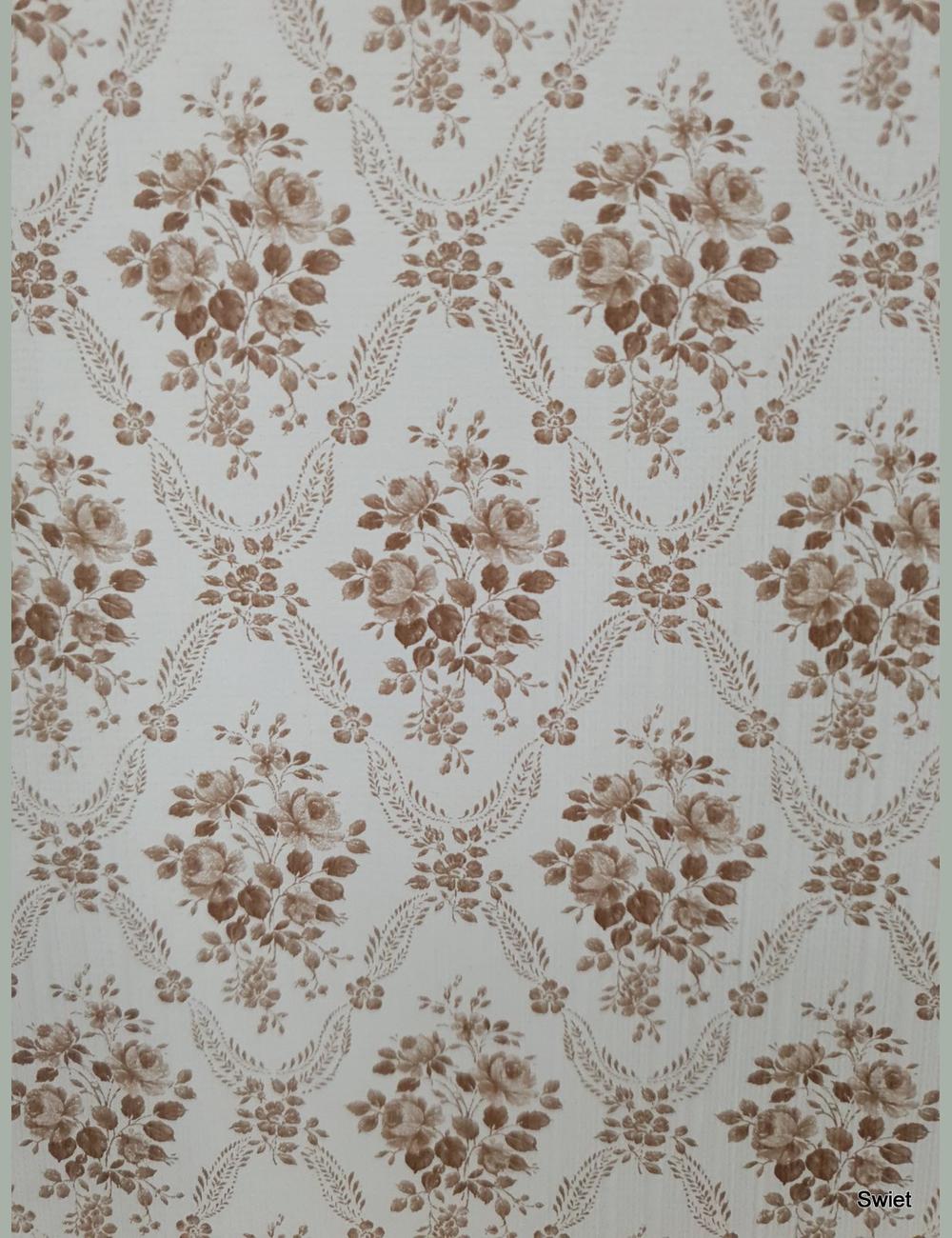Klassieke bruine bloemen