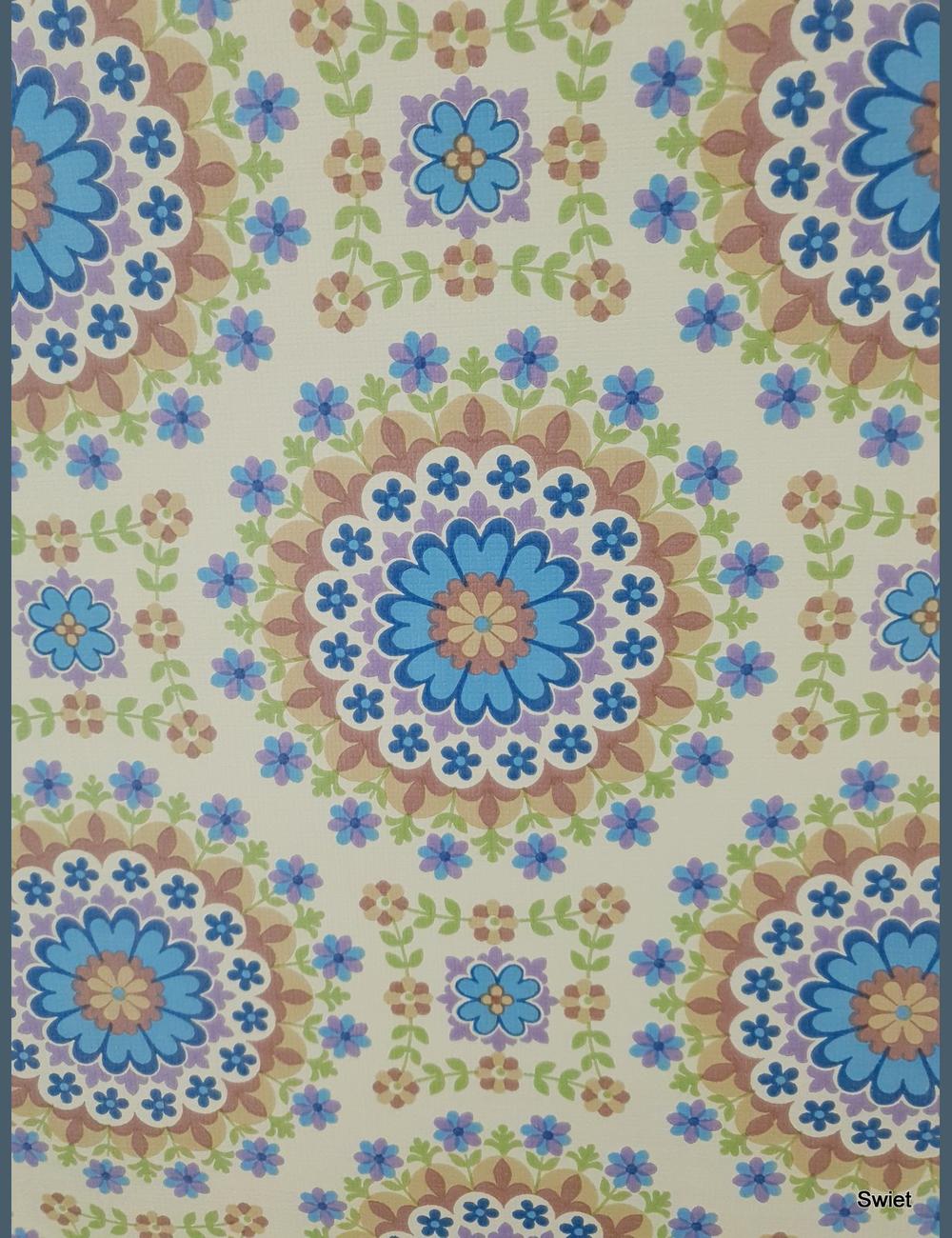 Bloemen in cirkel vorm