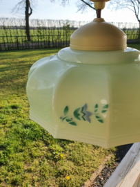 Vintage glazen hanglamp