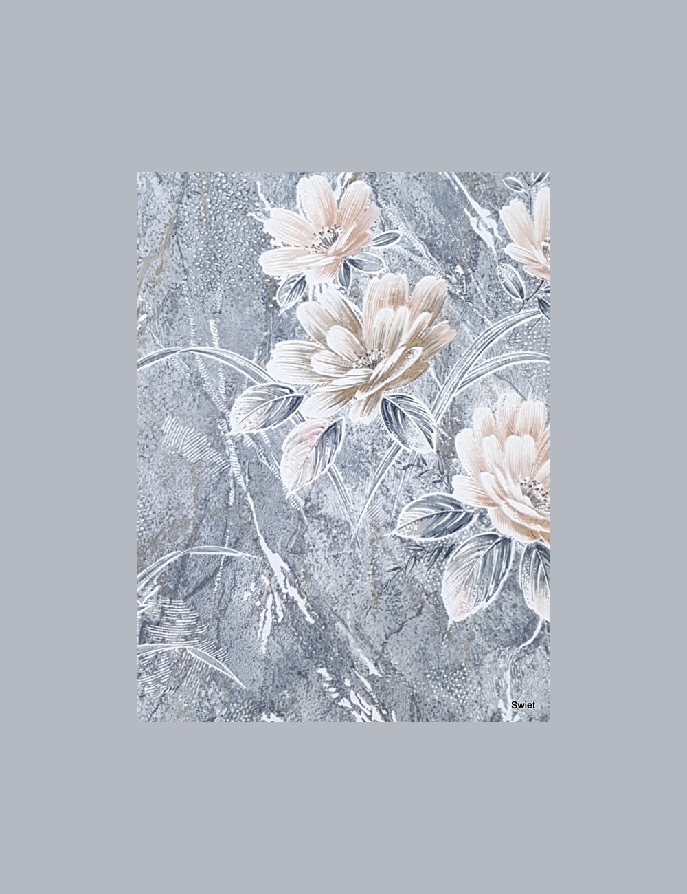 Bloemen behang