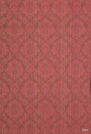 Rood goud barok behang