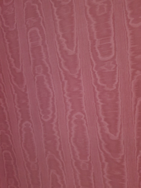 Oud roze moiree vinyl behang