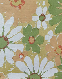 Vintage bloemen behang