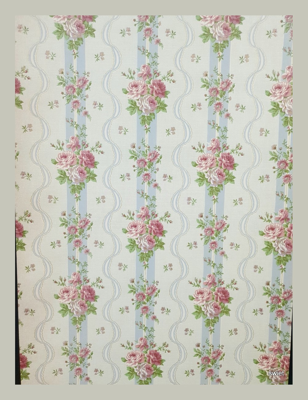 Romantisch rozen behang