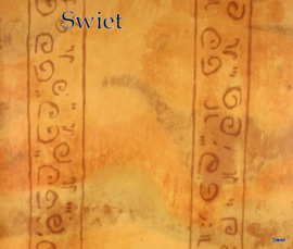 Oker symbolen behang