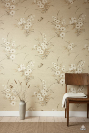 Klassiek  bloemen behang