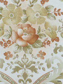 Barok bloemenbehang