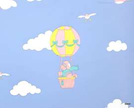 Vliegend beren behang