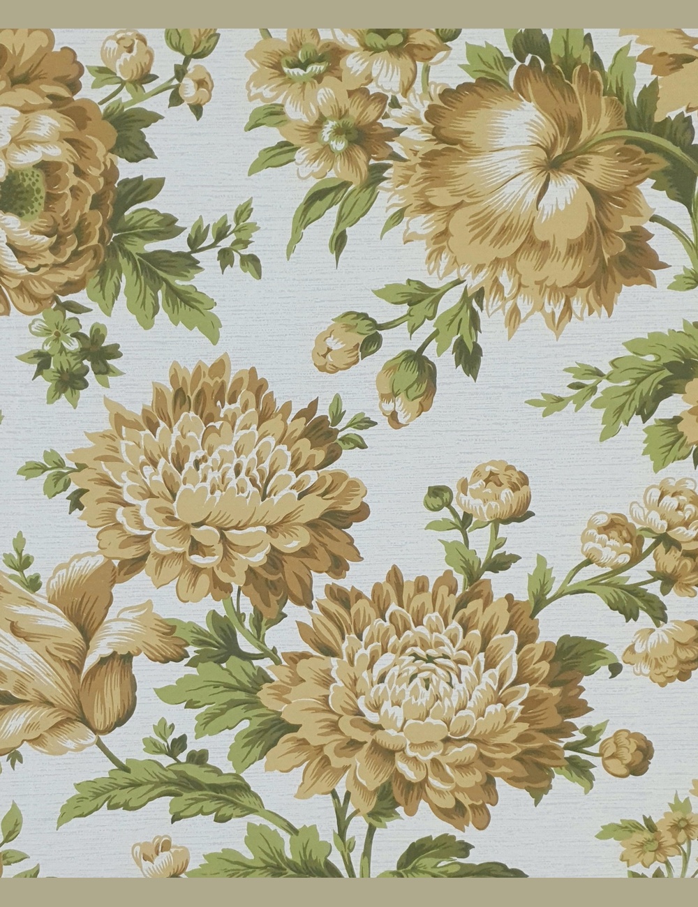 Vintage bloemenbehang