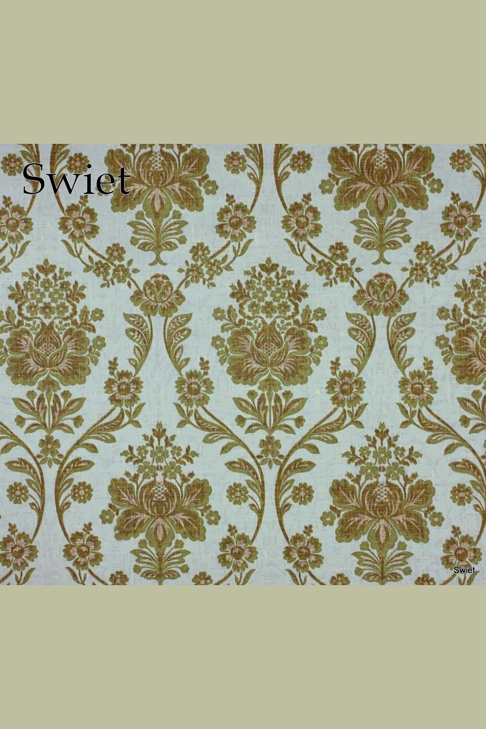 Textiel look barok behang