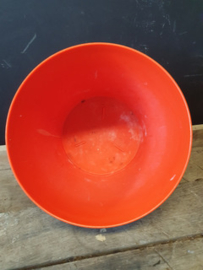 Vintage prullenbakje met motief