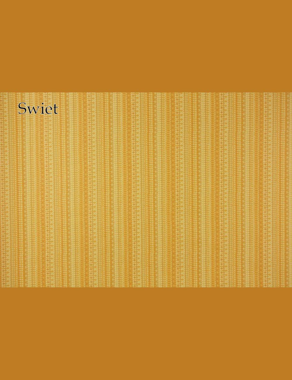 Geel oranje retro streepje