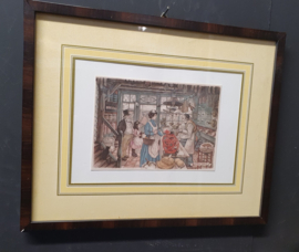 2 ingelijste prenten van Anton Pieck