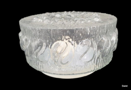 Vintage glazen plafonniere
