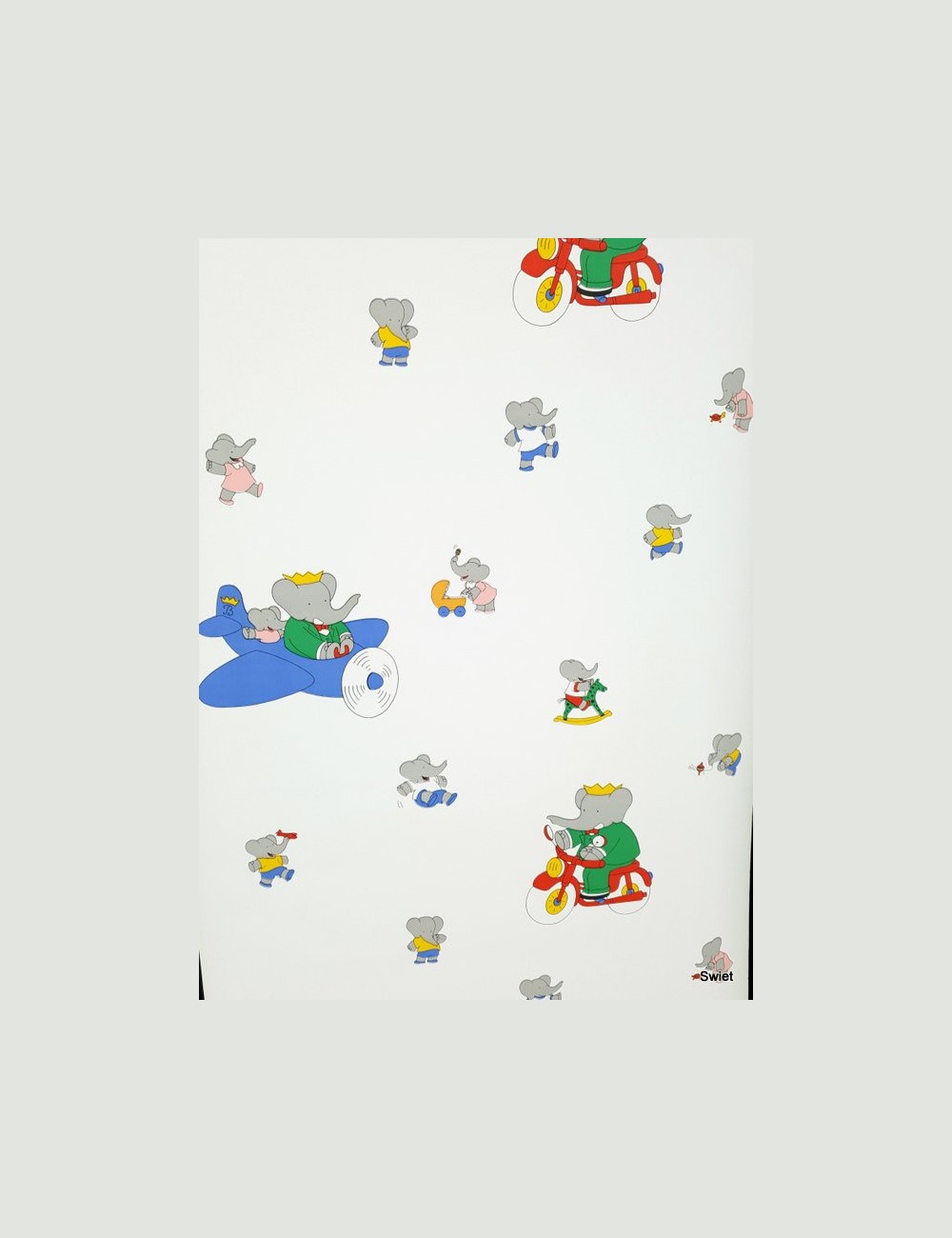 Olifanten kinderbehang