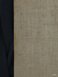 Vintage echt jute behang